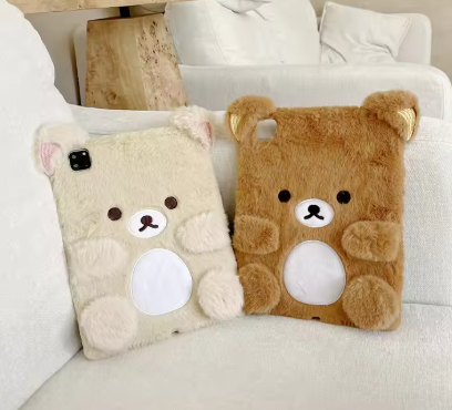 Fluffy Teddy iPad Case