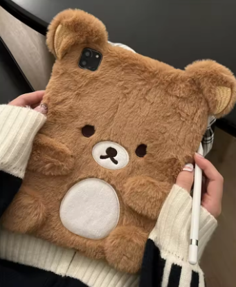 Fluffy Teddy iPad Case