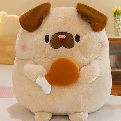 Snuggly Pug Dog Plushie